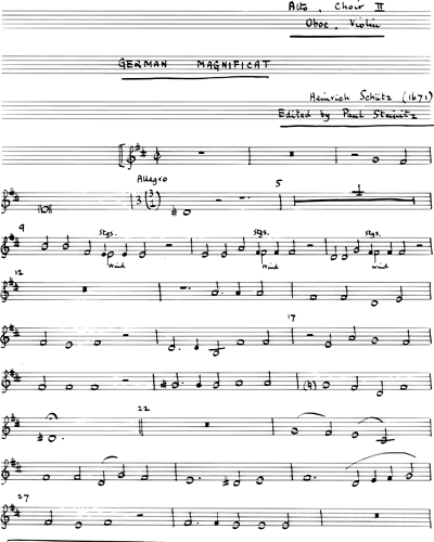 [Choir 2] Alto & Oboe & Violin