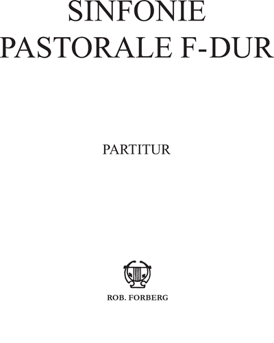 Sinfonie pastorale F-dur