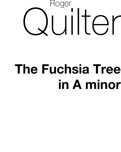 The Fuchsia Tree, op. 25/2 (in A minor)