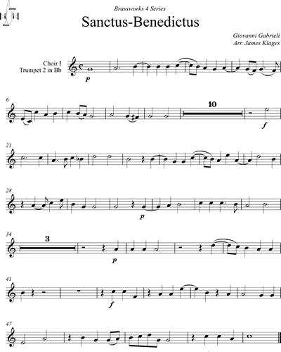 [Choir 1] Trumpet in Bb 2