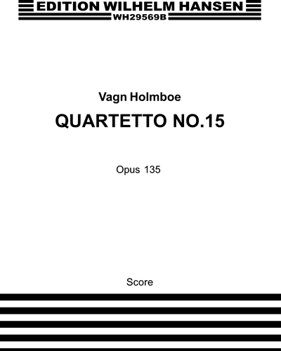 Quartetto No. 15