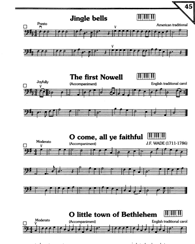Jingle Bells/The First Nowell/O Come All Ye Faithful/O Little Town Of Bethlehem