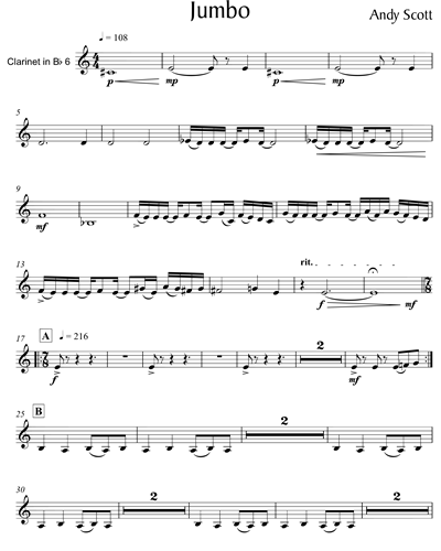Clarinet in Bb 6