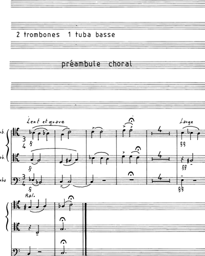Trombone 1 & Trombone 2 & Tuba