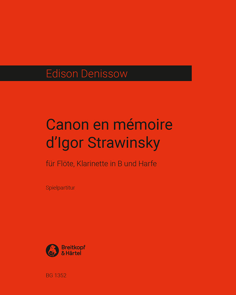 Canon in Memory of Igor Stravinsky