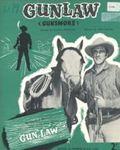 Gunlaw (Gunsmoke) Sheet Music by Rex Koury | nkoda