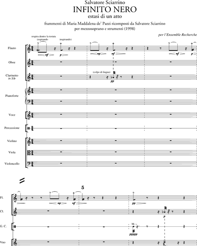 Mezzo-soprano & Full Score