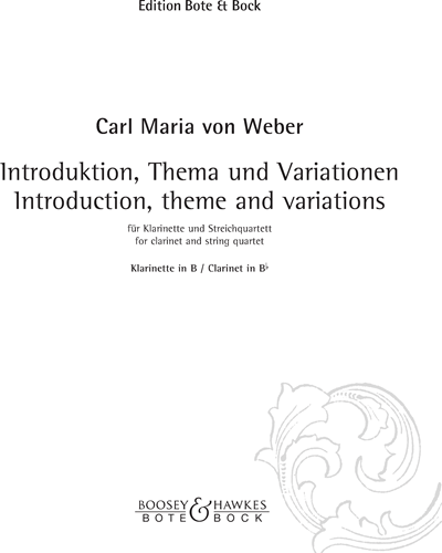 Introduction, Thema and Variations