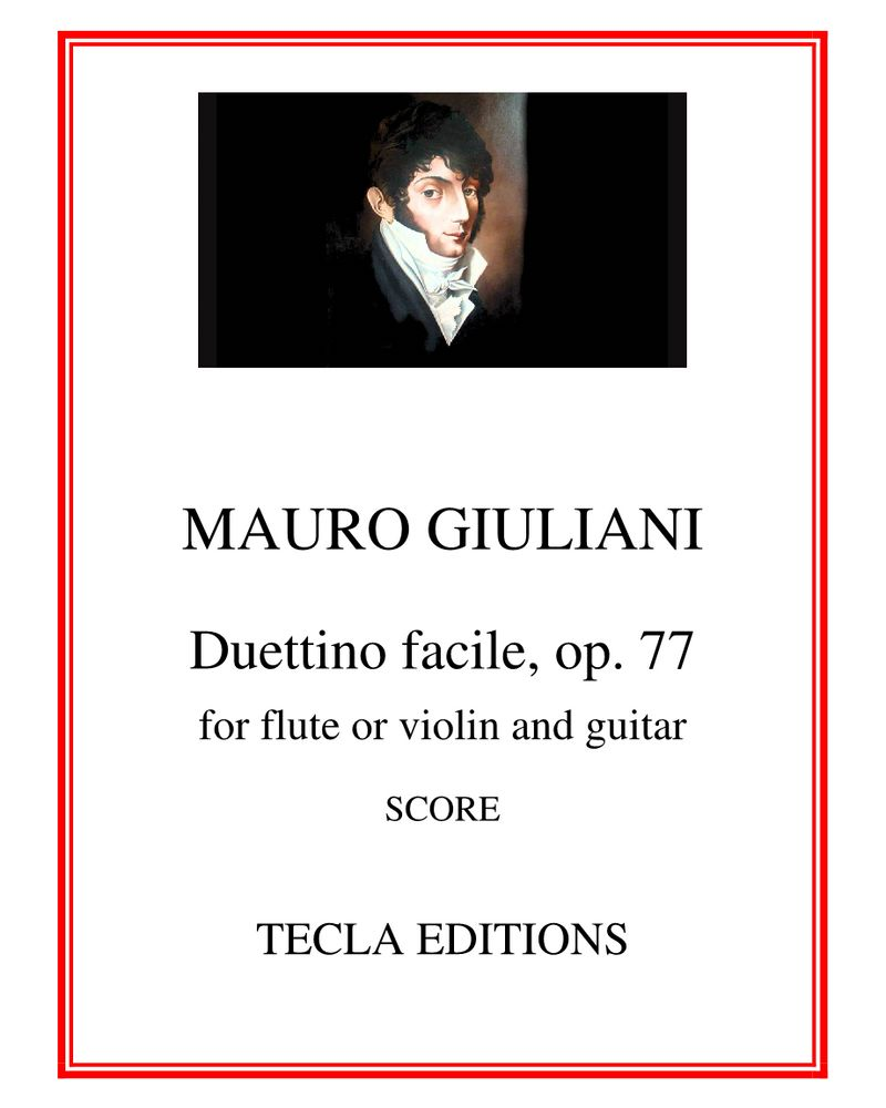 Duettino Facile, op. 77