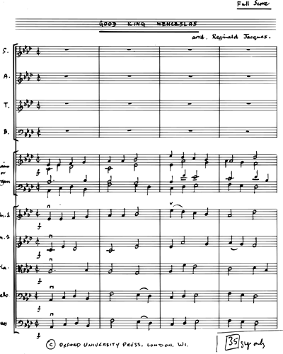 String Score & Piano/Organ (Alternative)