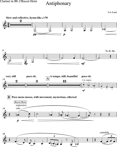 Clarinet in Bb 2/Basset Horn