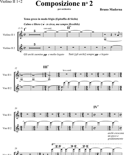 Violin 2 Part 1 & Violin 2 Part 2