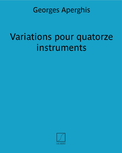 Variations pour quatorze instruments