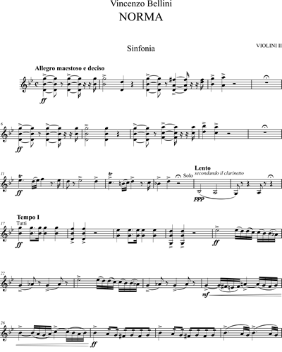 Norma - Trascrizione per piccola orchestra