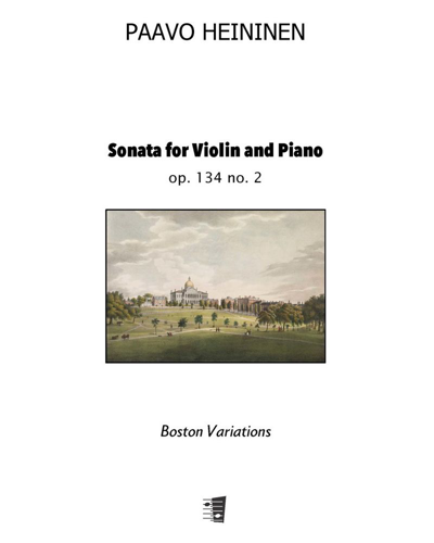 Sonata for Violin and Piano, op. 134 no. 2