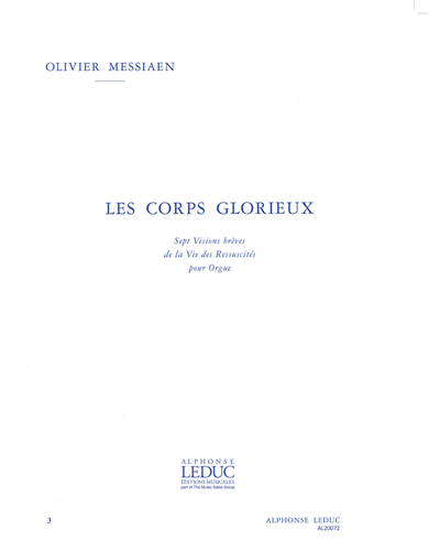 Les Corps Glorieux Vol. 3