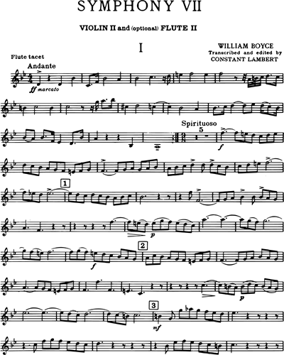 Violin 2 & Flute 2 (Optional)