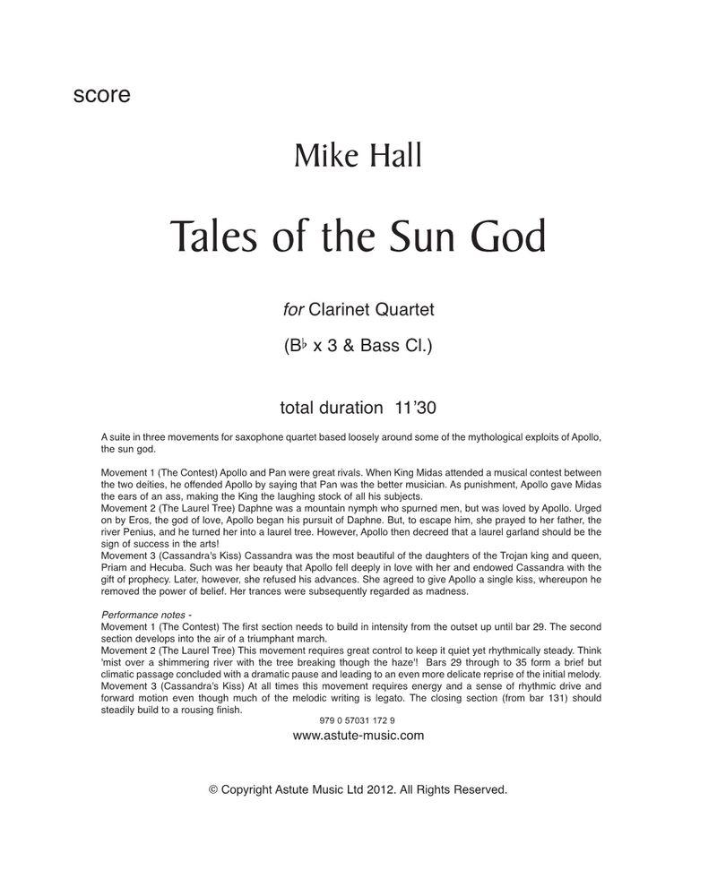 Tales of the Sun God