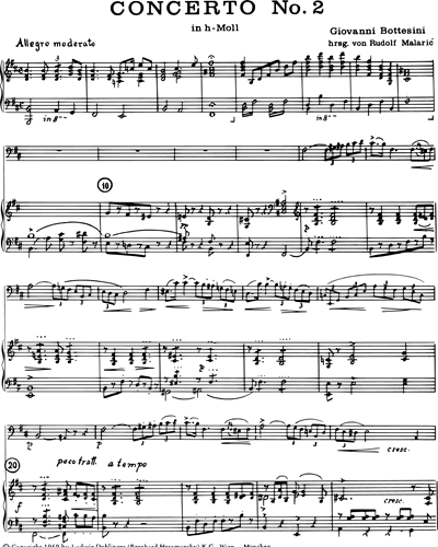 Concerto No. 2 in B minor