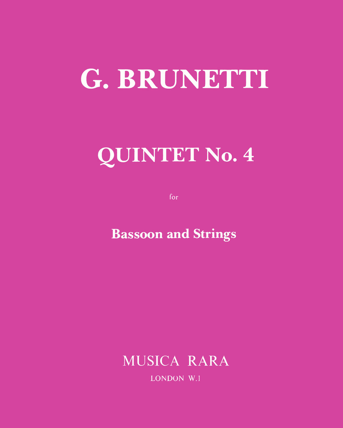 Quintett Nr. 4 in D