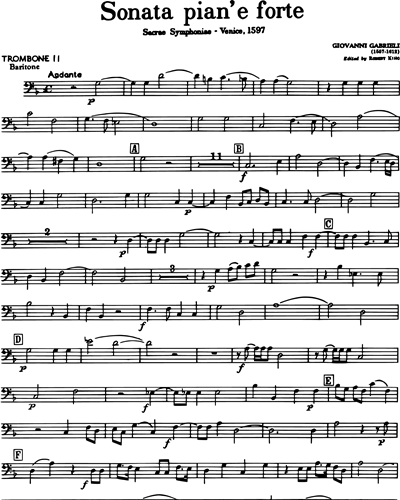 Trombone 2/Baritone Horn (Alternative)