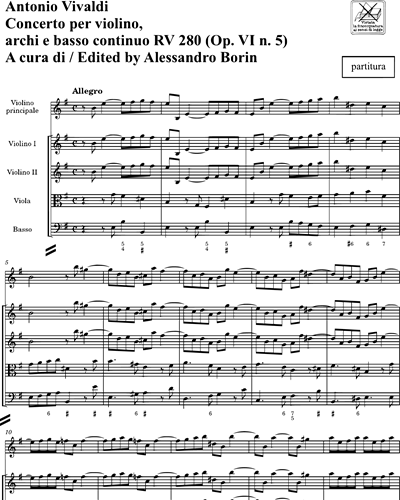 Concerto RV 280 Op. 6 n. 5