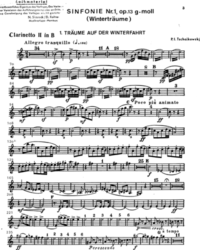 Symphony No. 1 in G minor, ’Winterträume’