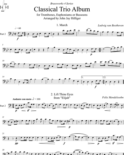 Trombone 2 & Euphonium 2 & Bassoon 2