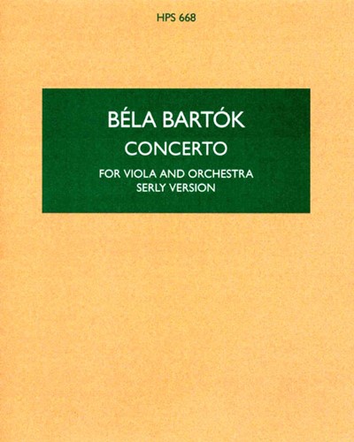 Viola Concerto, op. posth.
