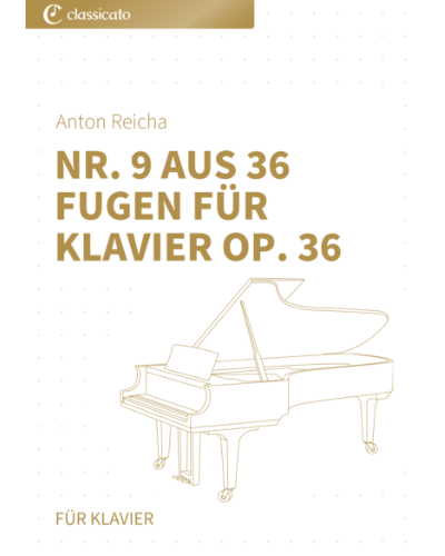 Fugue No. 9 (from '36 Fugues for Piano'), op. 36