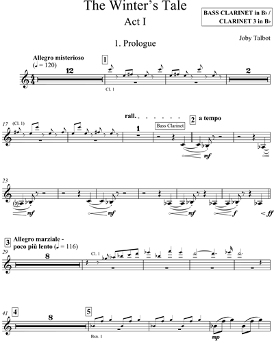 Bass Clarinet in Bb/Clarinet 3 in Bb