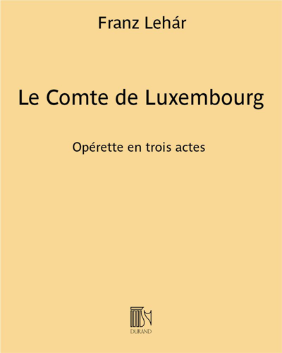 Le Comte de Luxembourg