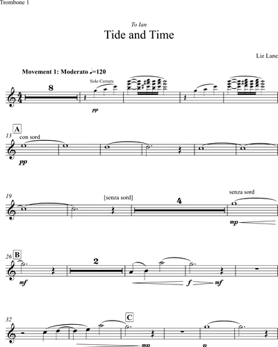 Tide and Time (version for 4 percussion)