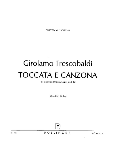 Toccata and Canzona