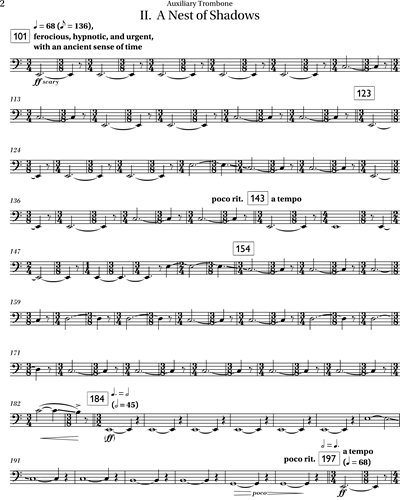 Trombone 2 (ad libitum)