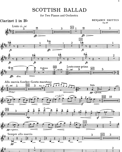 Clarinet 1 in Bb