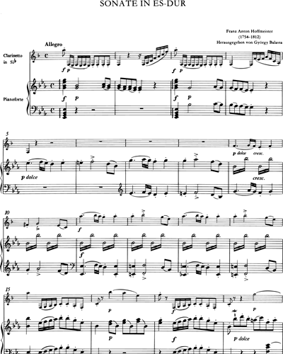Sonata in Eb major