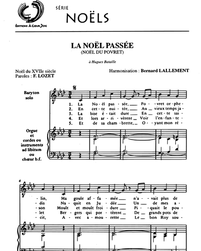 La Noël passée - ext. Noëls de France