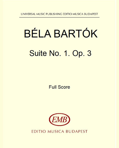 Suite No. 1, op. 3