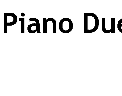 Concerto for Piano Duet & Strings