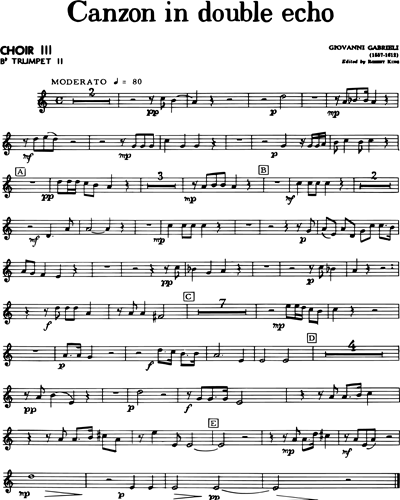 [Choir 3] Trumpet in Bb 2