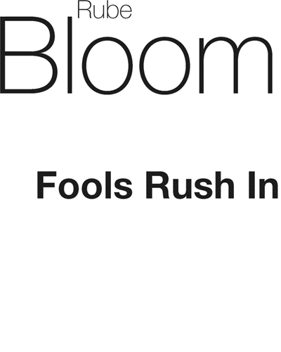 Fools Rush In (in C)