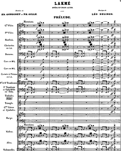 [Act 1] Opera Score