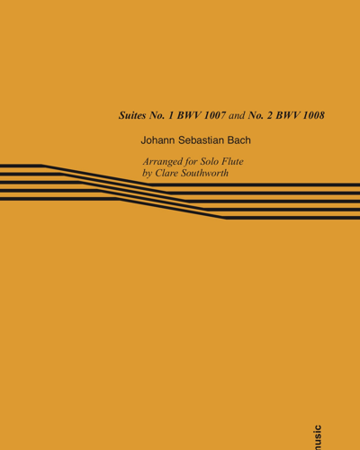 Suites No. 1 in G major, BWV 1007〡Suite No. 2 in D minor, BWV 1008