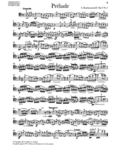 Prelude et Danse Orientale, op. 2