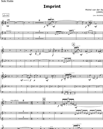 [Solo] Violin/Portative Organ