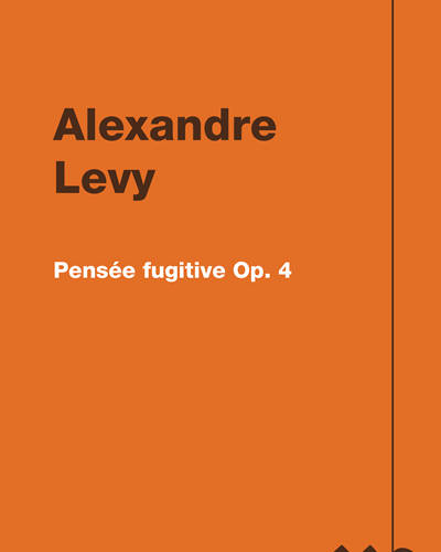 Pensée fugitive Op. 4