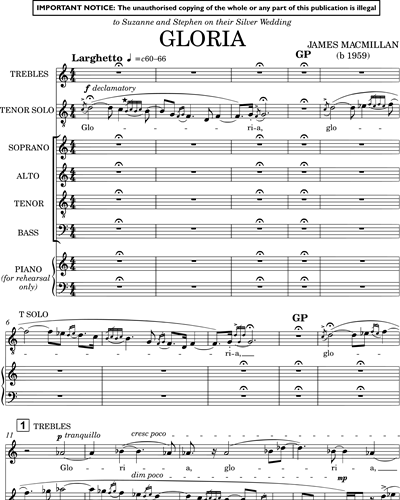 Vocal Score