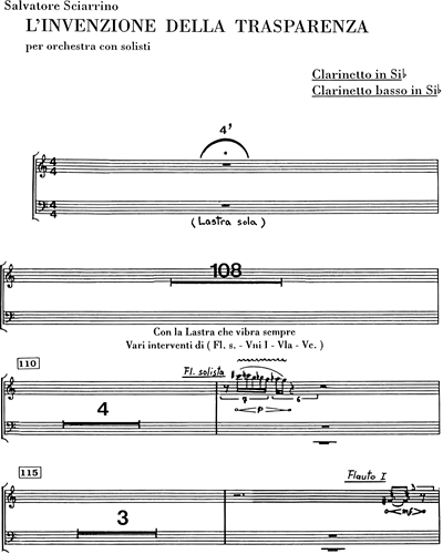 Clarinet in Bb & Bass Clarinet