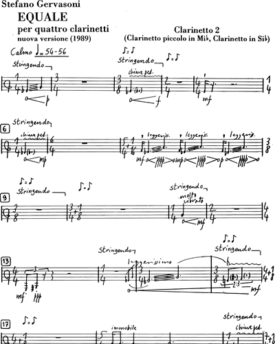 Clarinet 2 & Piccolo Clarinet 2 in Eb